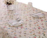 Wipe Clean Tablecloth PVC Vinyl Cover Wipeable Waterproof Table Cloth Protector