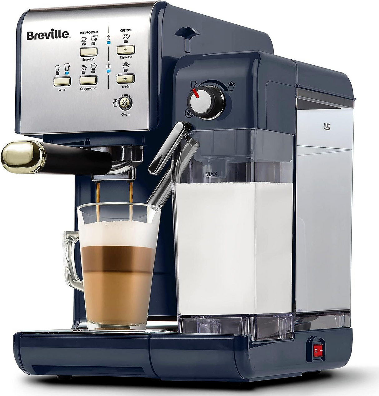 Breville One-Touch CoffeeHouse Coffee Machine | Espresso Cappuccino (13367/A3B2)