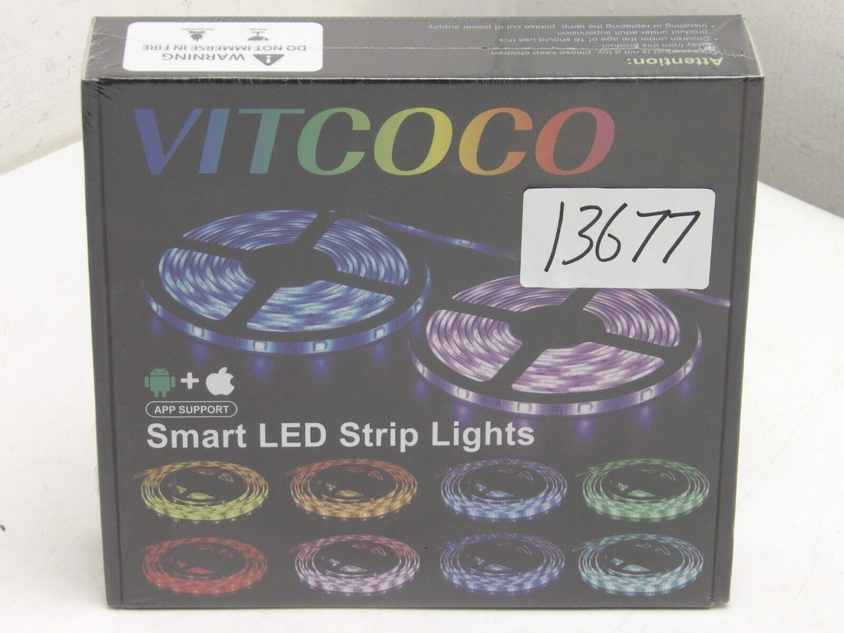 Smart Led Strip Light 10m App Support 5050 RGB 36W Vitcoco (13675-8/A3B4)