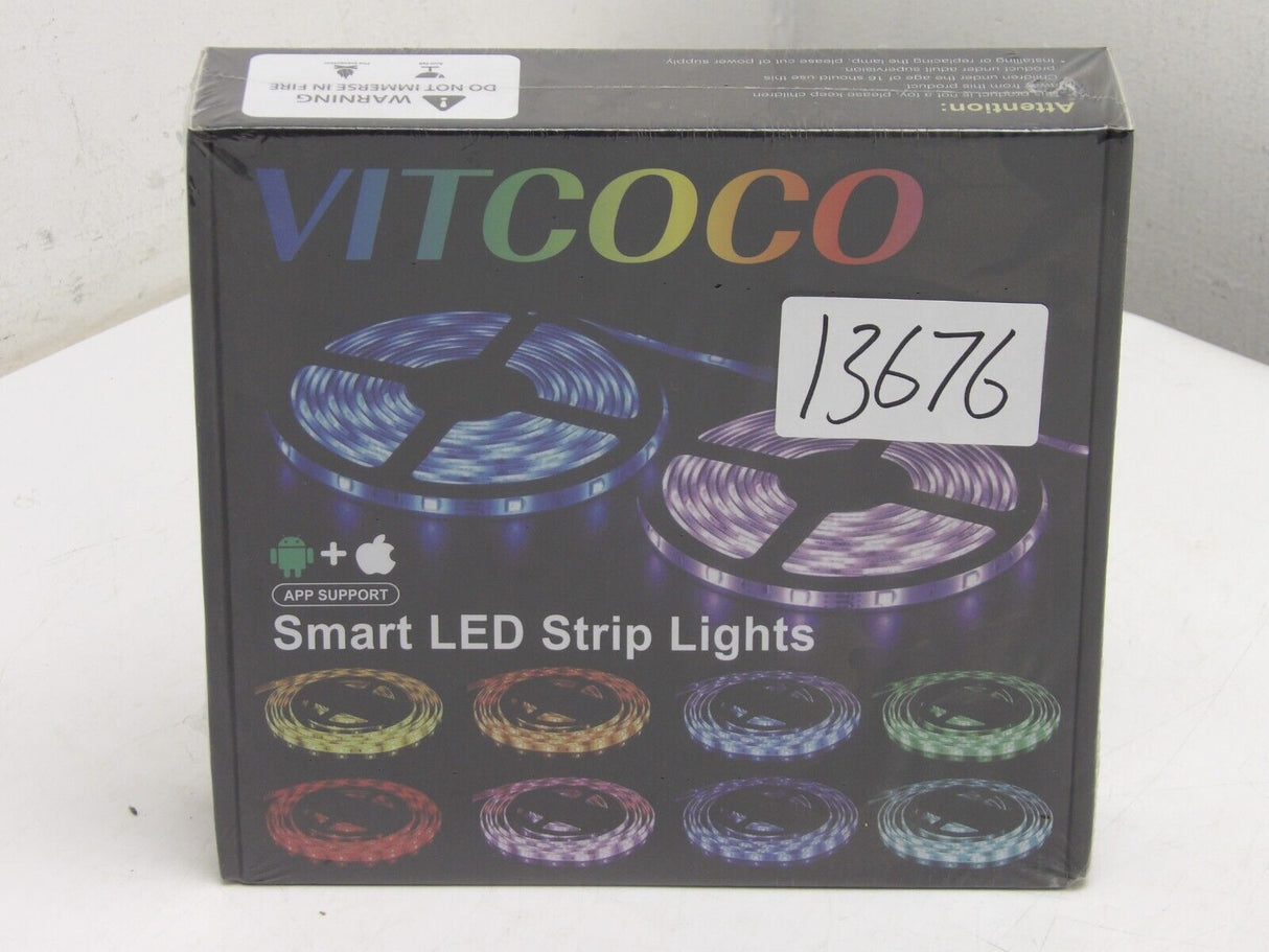 Smart Led Strip Light 10m App Support 5050 RGB 36W Vitcoco (13675-8/A3B4)