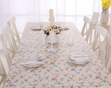 Wipe Clean Tablecloth PVC Vinyl Cover Wipeable Waterproof Table Cloth Protector