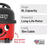 Henry Red Vacuum Cleaner - HVR160-11 (14960/A7B2)