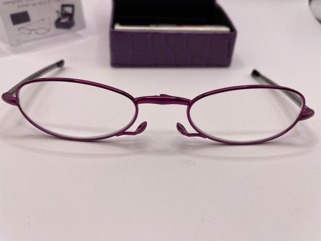 Foster Grant Reading Glasses "Gwen" +1.50 Ladies RRP £25 Foldable Microvision