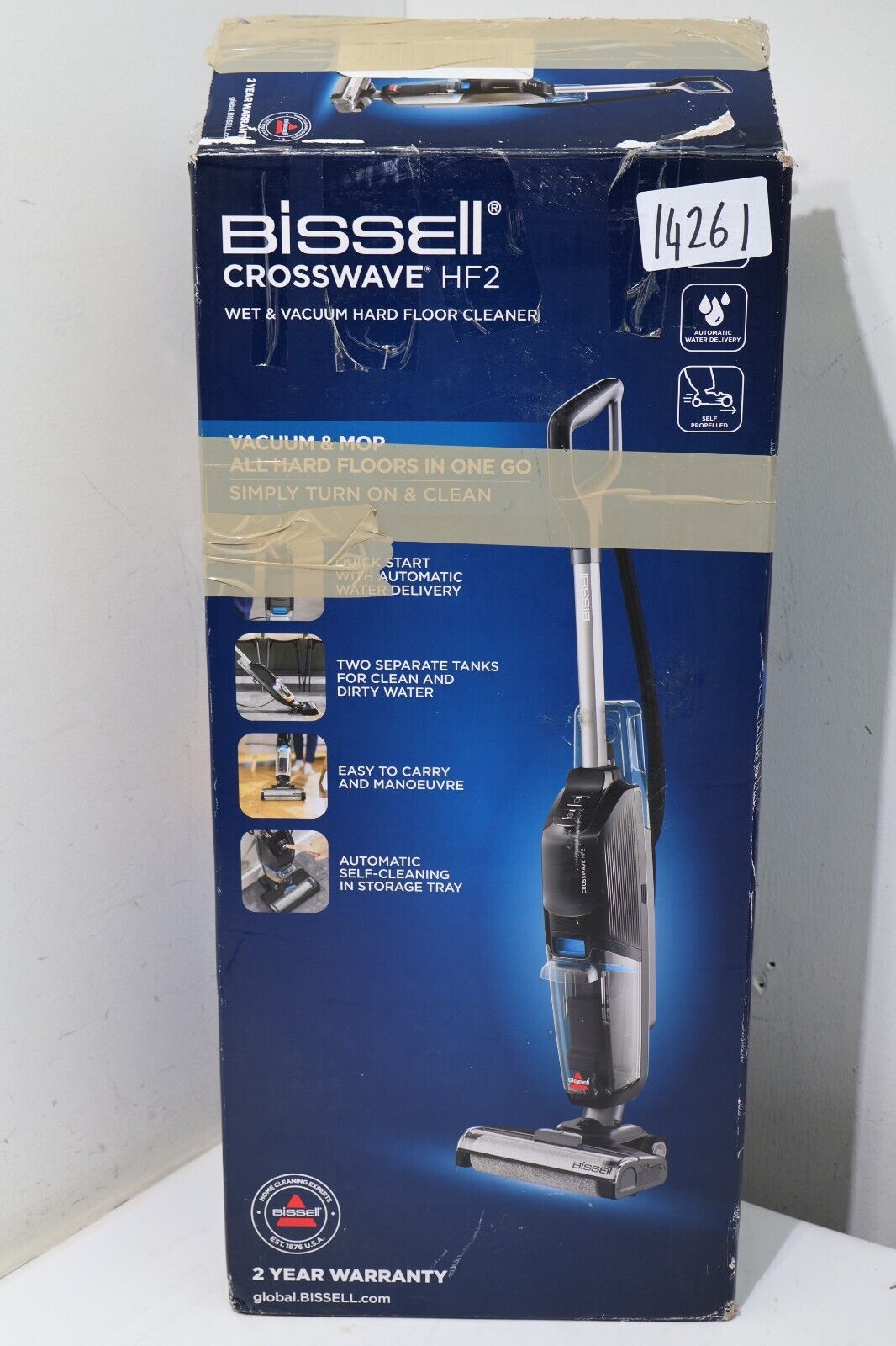 Bissell CrossWave HF2 Wet & Dry Vacuum 3847E Corded Multi Surface (14261/A7B8)