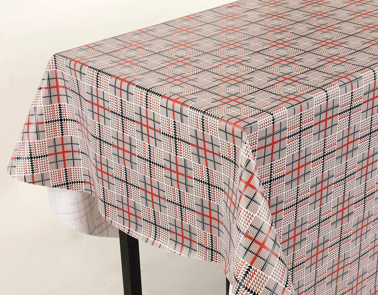 Wipe Clean Tablecloth PVC Vinyl Cover Wipeable Waterproof Table Cloth Protector