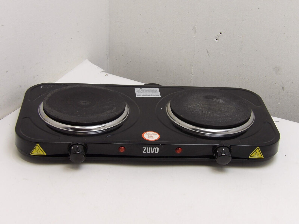 Zuvo 2000W Double Hot Plate Cast Iron Heating Plate (13357/A7B6)