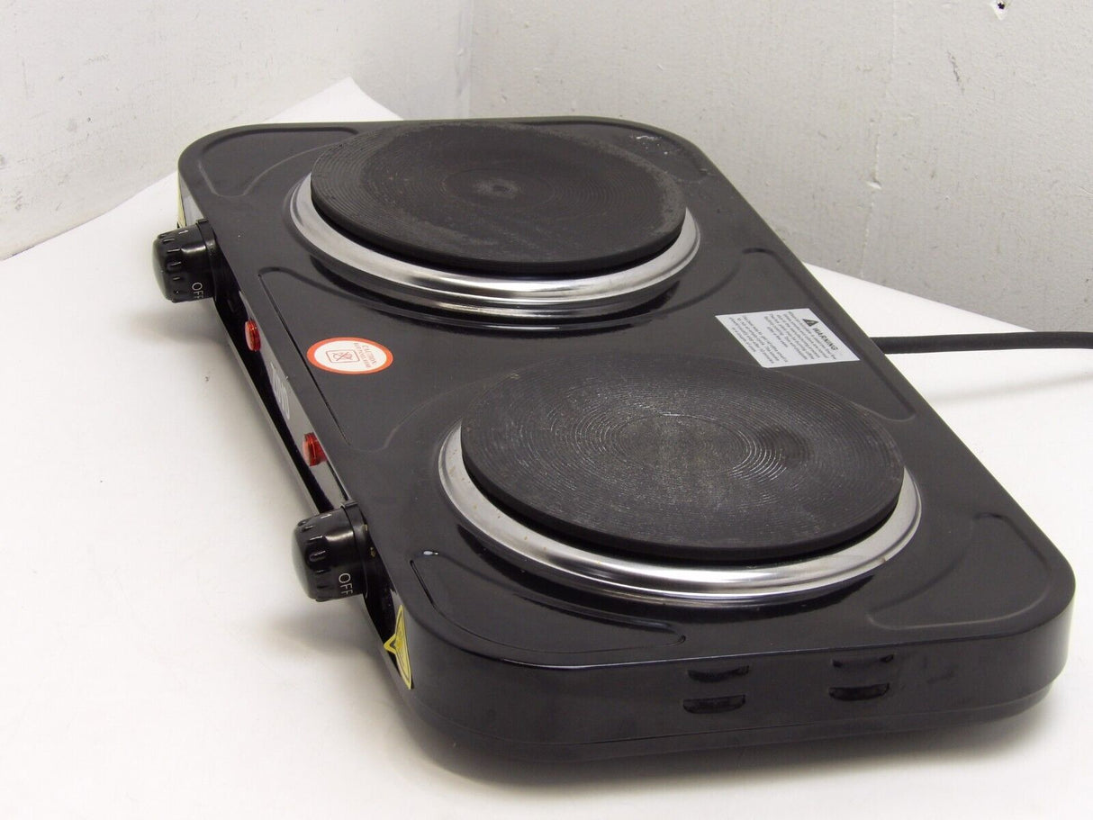 Zuvo 2000W Double Hot Plate Cast Iron Heating Plate (13357/A7B6)