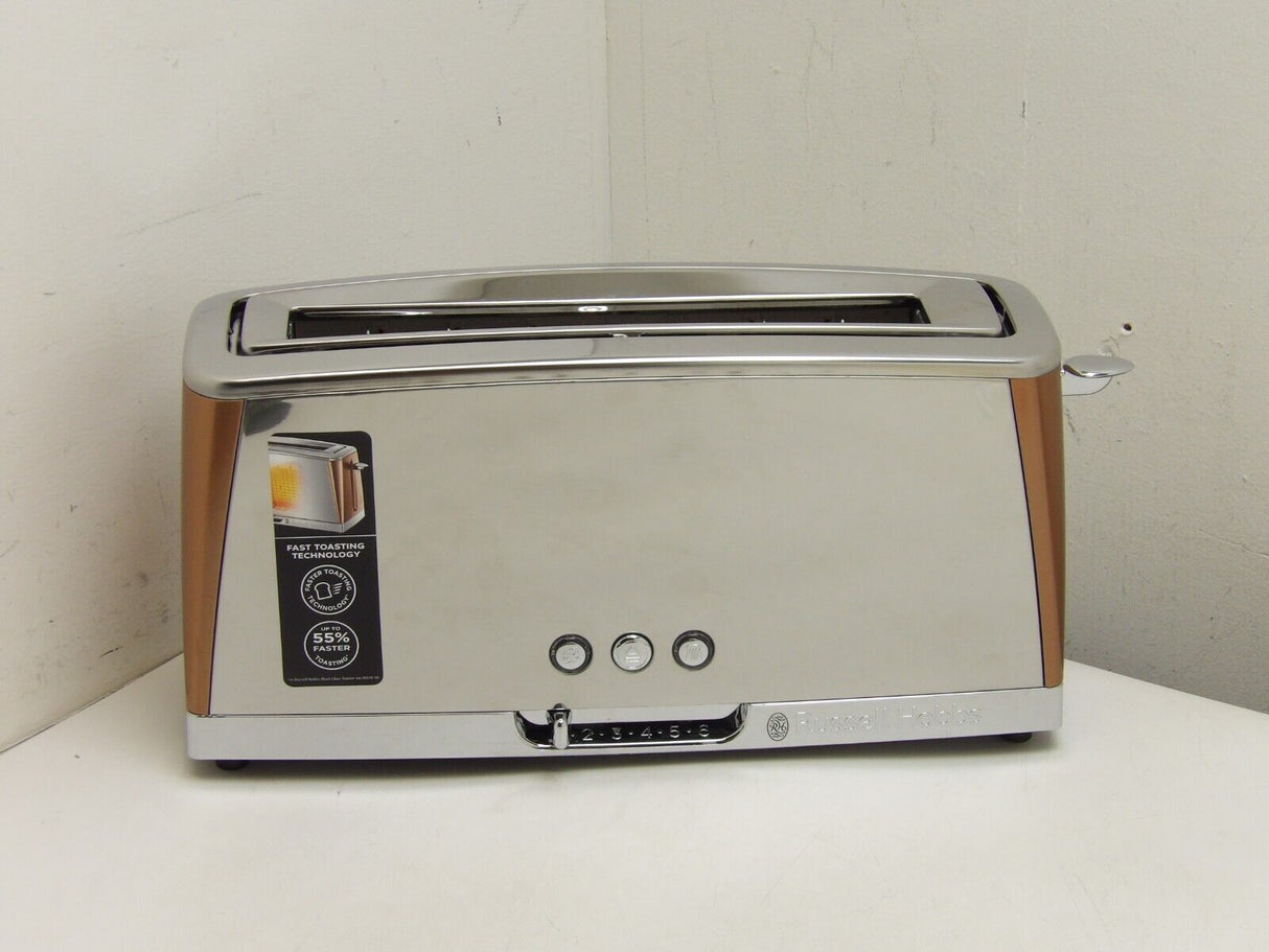 Russell Hobbs 24310 1420W 2 Slice Longslot Toaster (13377/A7B1)