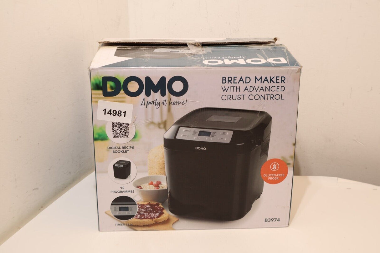 DOMO B3974 Bread Maker With Timer Plastic (14981/A8B4)