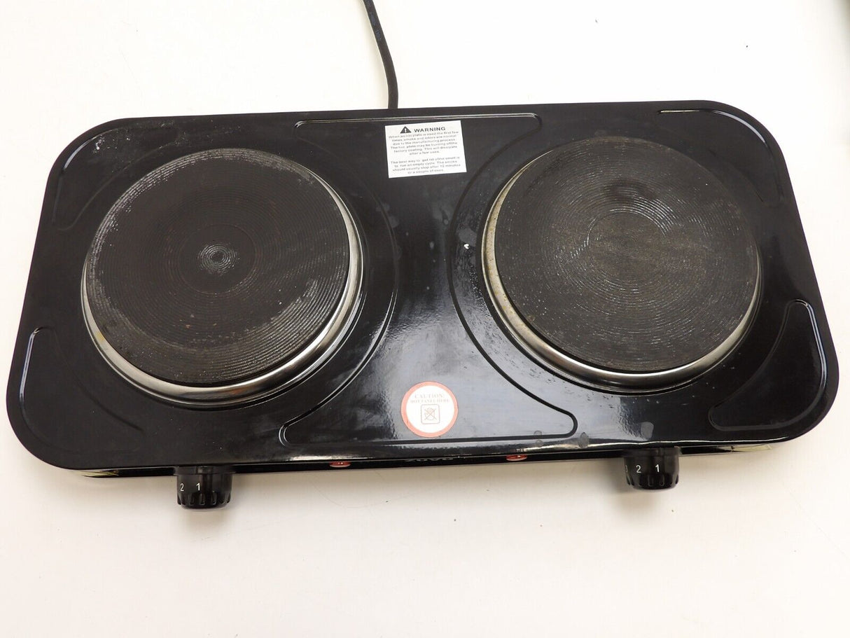 Zuvo 2000W Double Hot Plate Cast Iron Heating Plate (13357/A7B6)