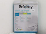 Beldray Tongue and Groove wooden Toilet Seat (13626/A3B3)