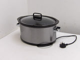 CROCK-POT 5.6L TIMESELECT DIGITAL SLOW COOKER CSC066 Stainless Steel (13311/A7B5