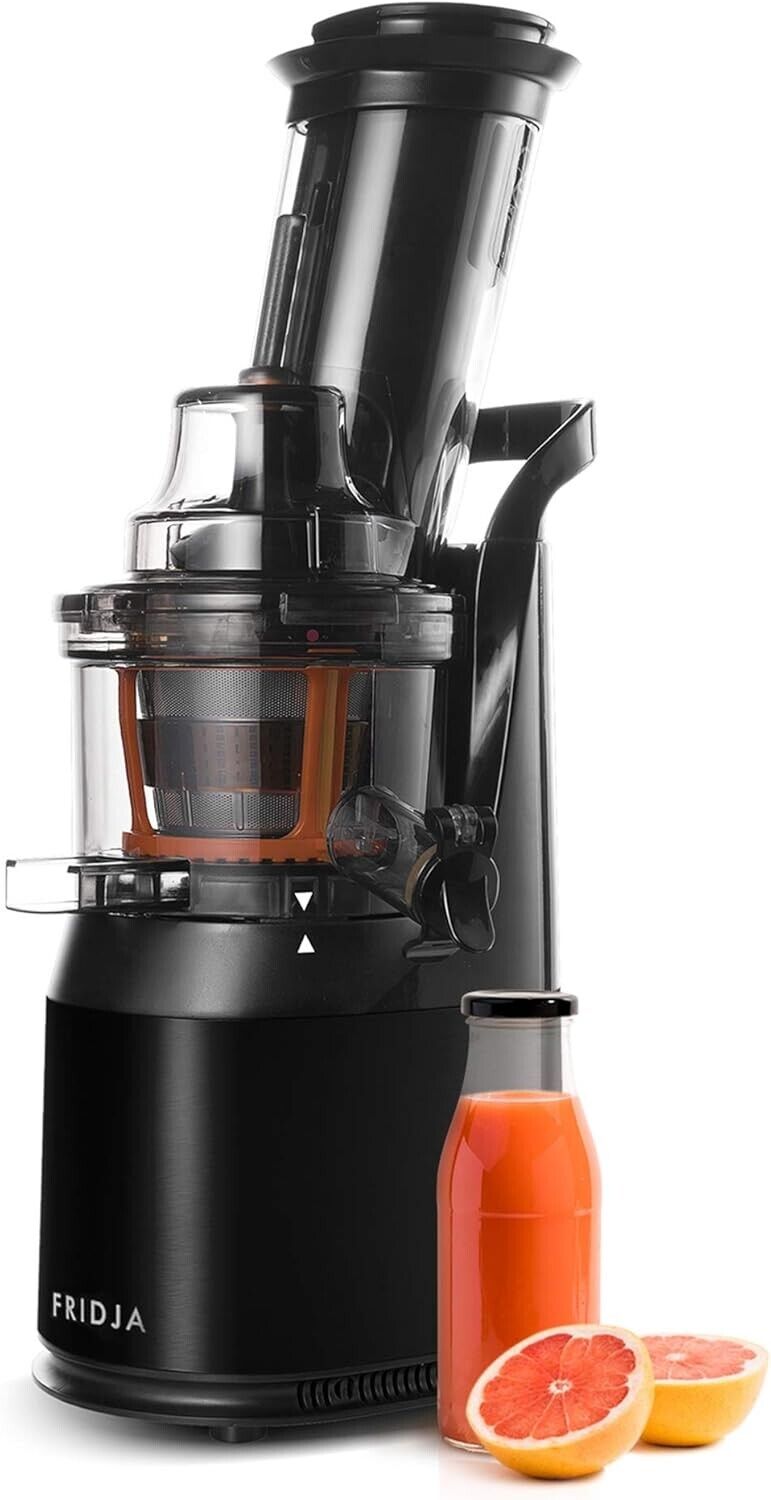 Fridja F1900 240W Whole Fruit Slow Masticating Juicer - Black 14980